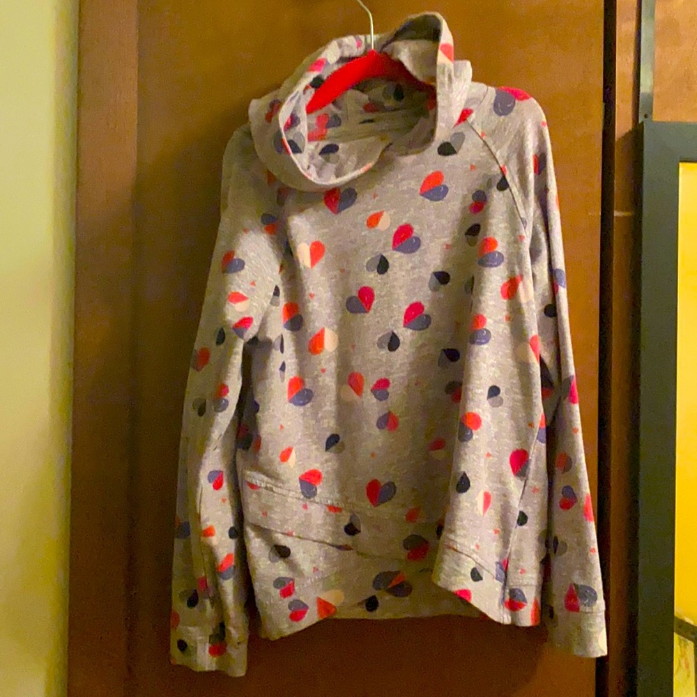 Rumi and Ryder size small heart hoodie.